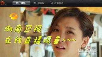 湖南卫视在线播放观看,精彩内容不容错过！